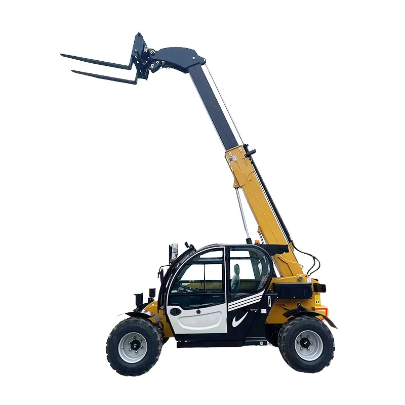 Factory Supply 5Ton Telescopic Boom Rough Terrain Forklift Crane Telescope Lift Handler