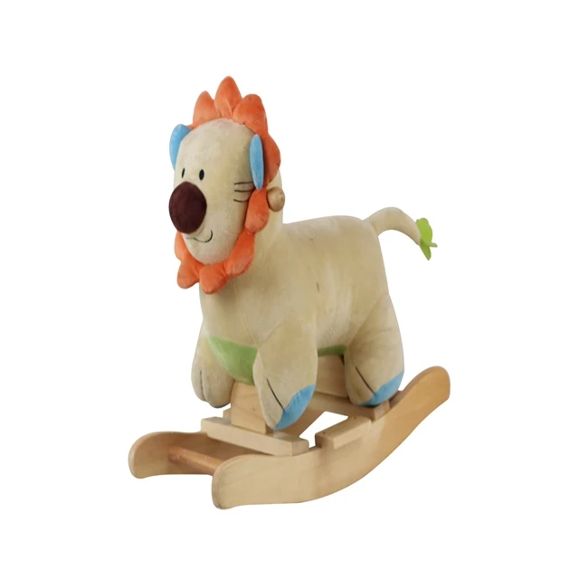 2022 New Popularity Hot Sale Products White Kindergarten Jolly Ride Rocking Horse