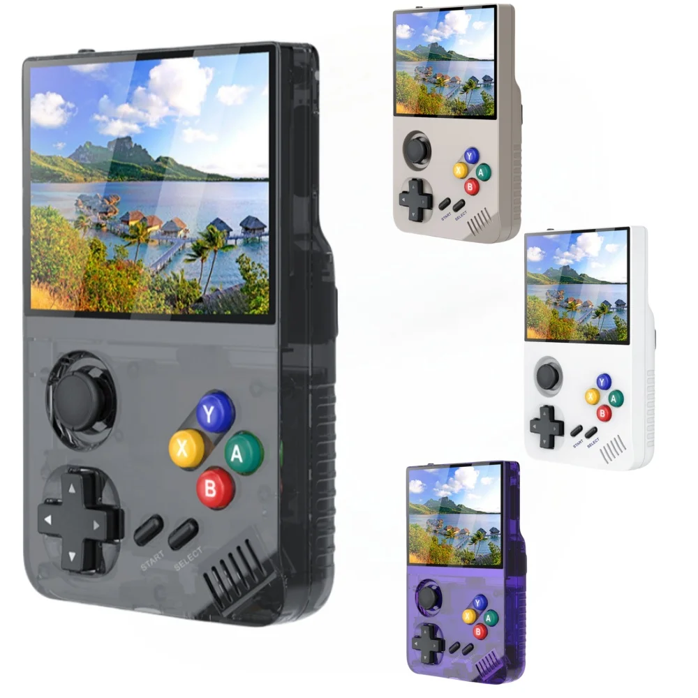M19 Portable With Retro Console Wireless 3.5 Inch Ips Screen Handheld Game Player Dual Joystick 11 Simulators
