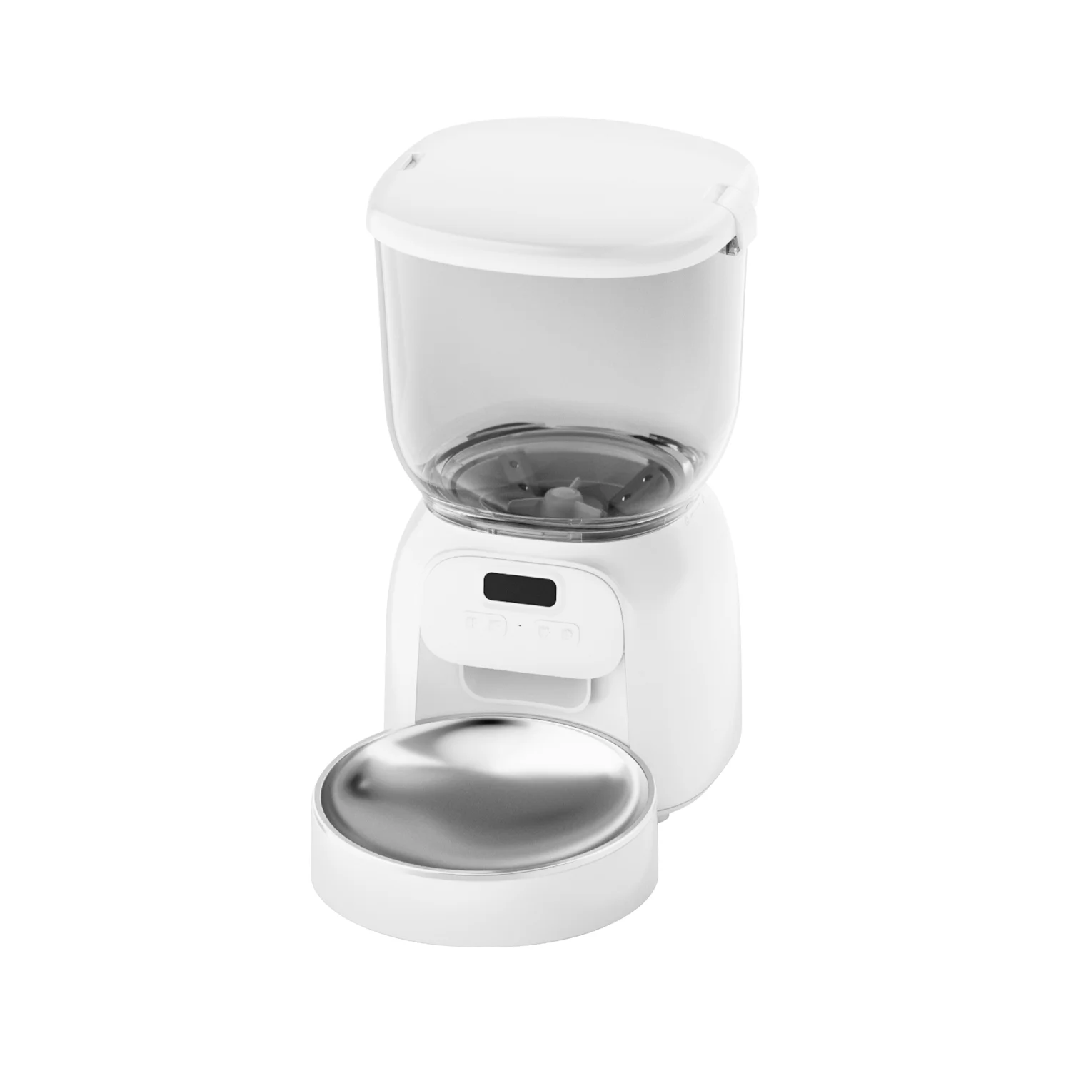 New Smart Wifi Slow Auto Dog Cat Smart Pet Feeder Wifi Mobile Phone App Remote Control Microchip Automatic Pet Feeder With 4L