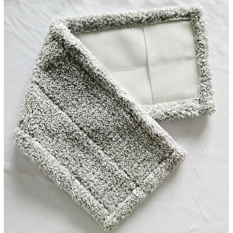 Super soft microfiber flat mop with pockets