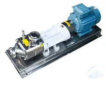 stainless steel sanitary micro concrete stator high viscosity screw pump mini twin screw pump