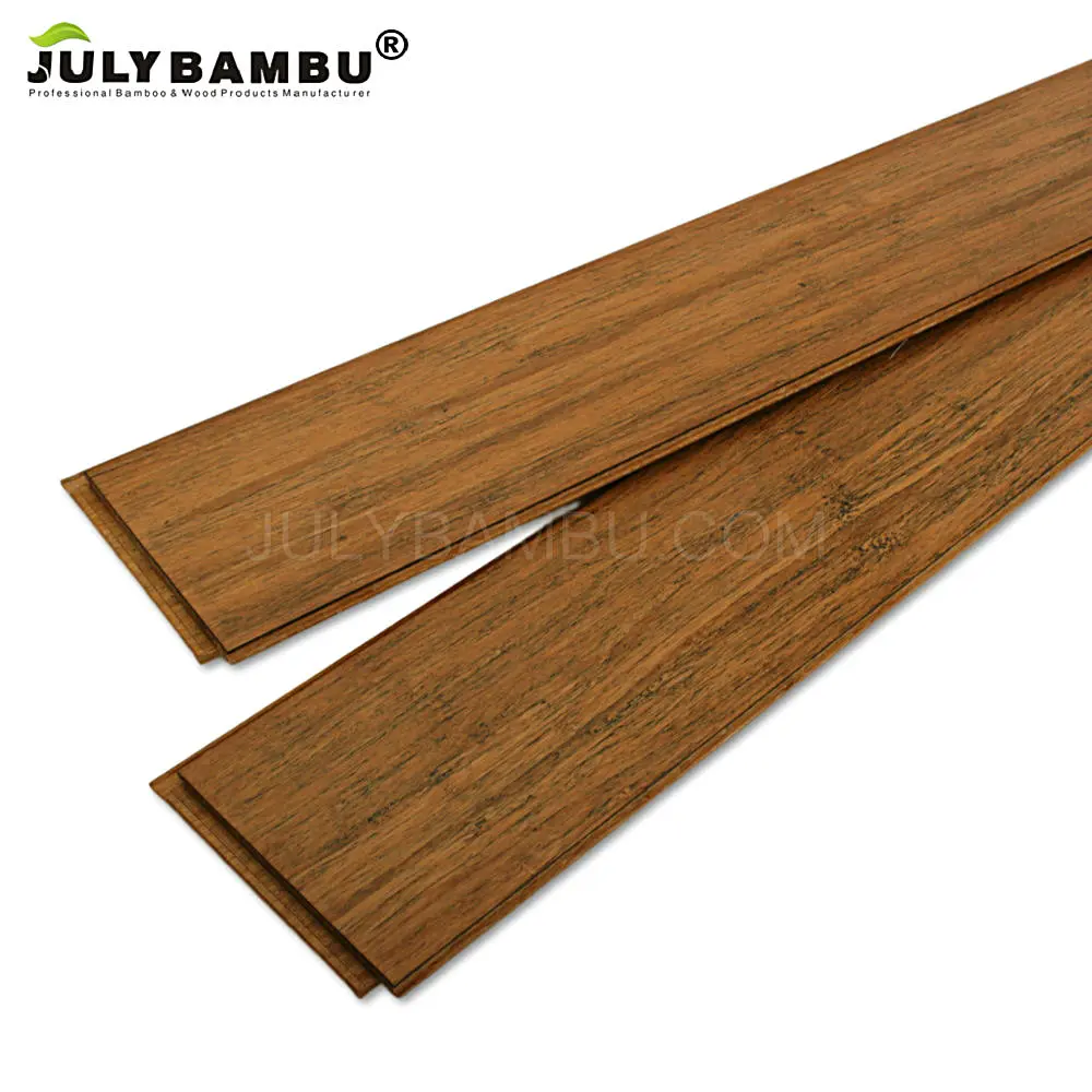 Quick Shipping Bamboo Decking Carbonized Click Outdoor Bamboo Flooring