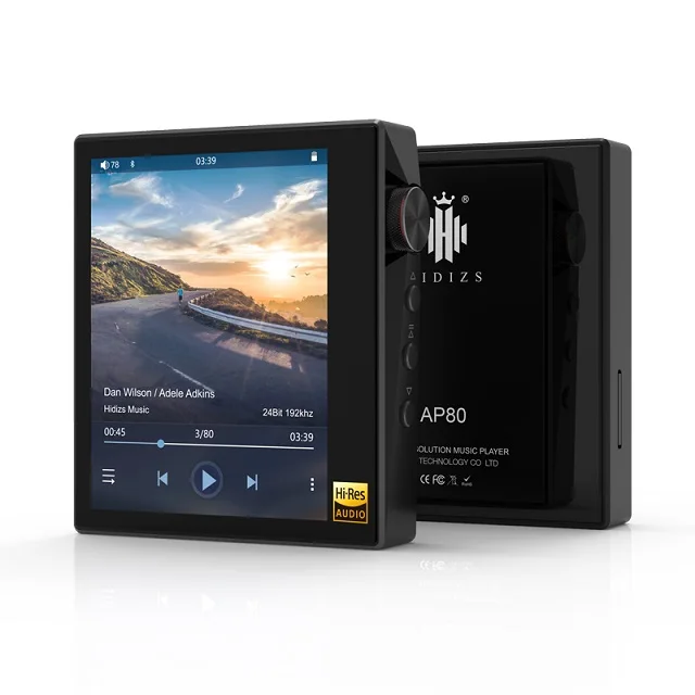 New HIDIZS AP80 LDAC APTX FLAC Audio FM sport Radio HI FI car  portable mini MP3  Player