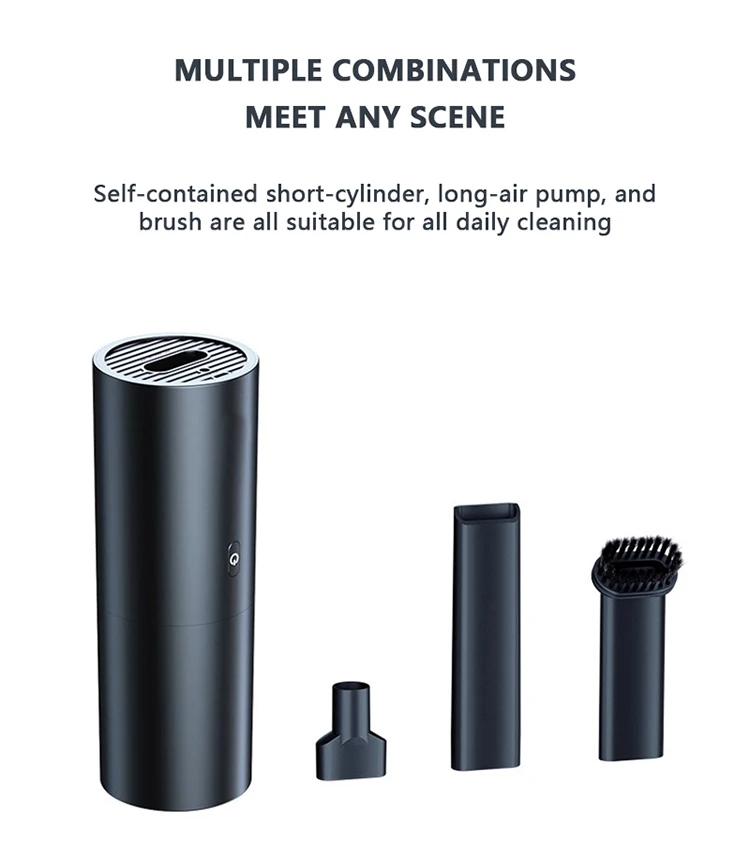 
2020 Hot High-end Portable Mini Powerful Wireless Car Vacuum Cleaner 
