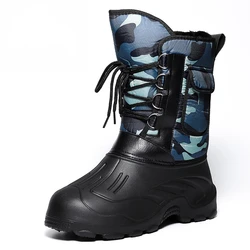 Top-of-the-line Russian Winter Valenki Snow Boots Waterproof Hunting Boots for Male