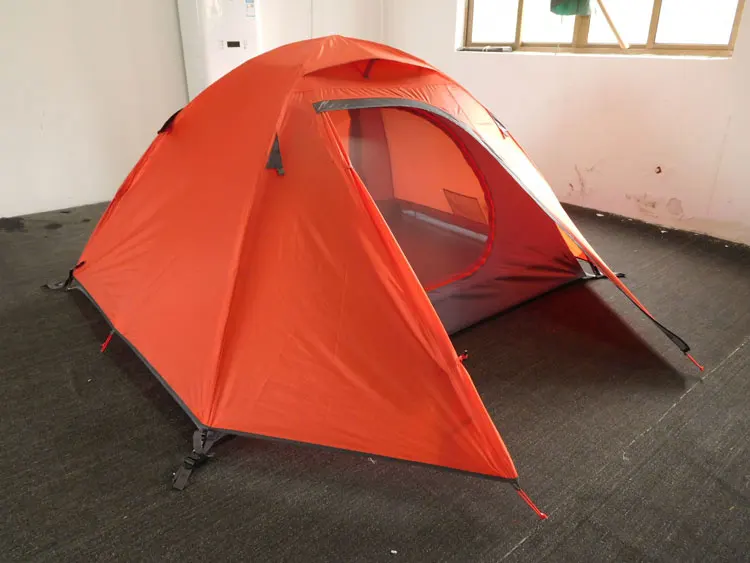 Новый дизайн 190 т 2 человек двойной слой Pop Up Мгновенный 4 сезона купол палатки