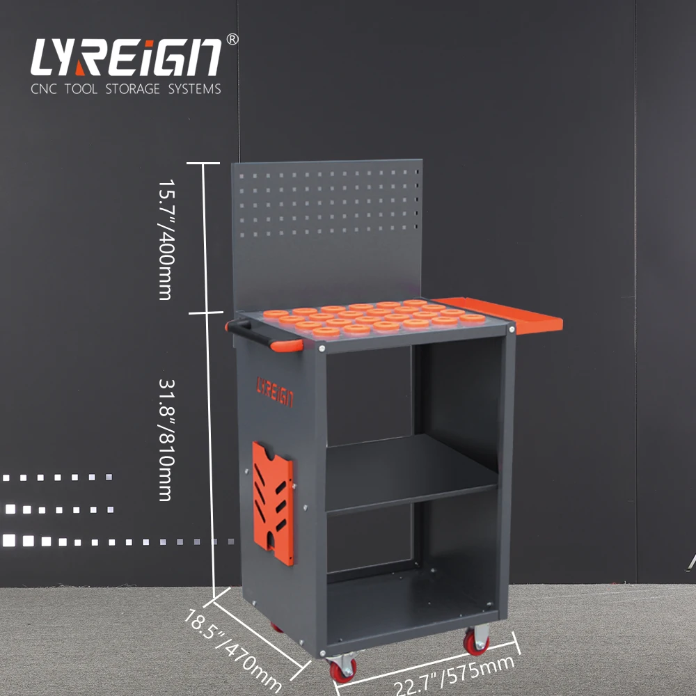LYREIGN JYCEC custom made cnc tool holder trolley for workshop