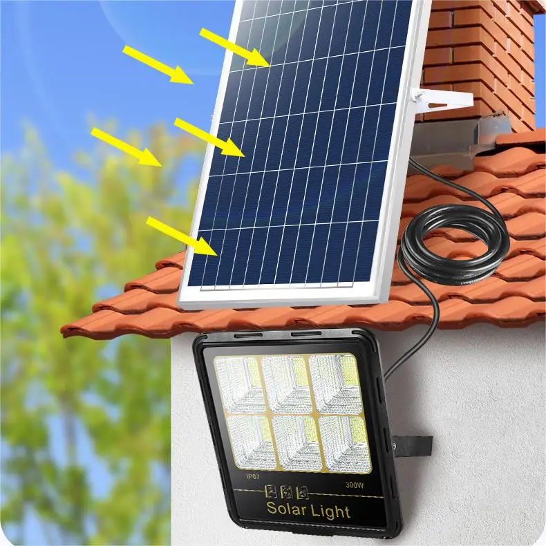 Factory Direct Sale 200 Watt Stadium Led 100w Flood Light High Brightness Waterproof Outdoor IP65 Solar Flood Light