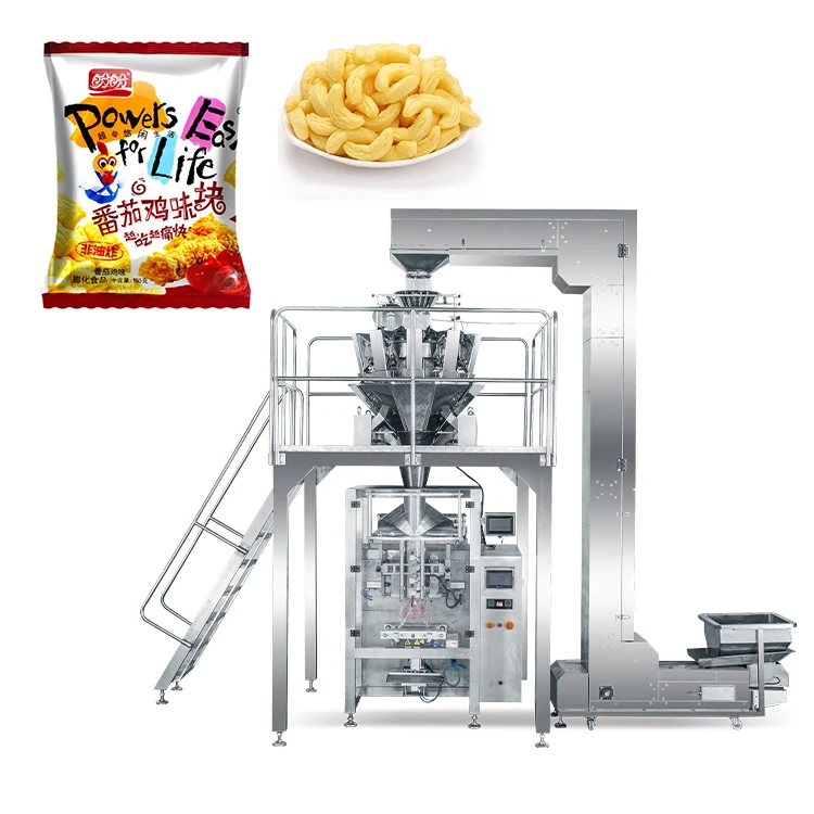 factory directly Hot sale  High speed potato chips biscuit small pouch granule chips packing machine for snack food