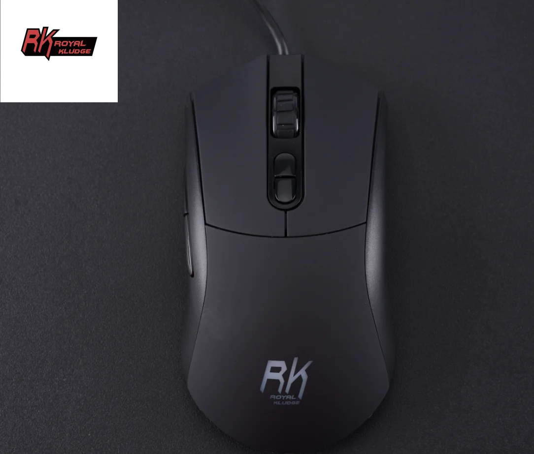 Royal Kludge RM138 customized logo ergonomic lightweight optical gaiming shenzhen computer hardware mouse da gaming