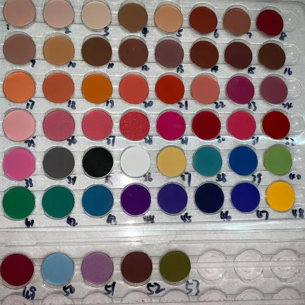 Create Your Own Private Label Eyeshadow Palette choose eye shadow freely DIY makeup custom wholesale eyeshadow pigment palette