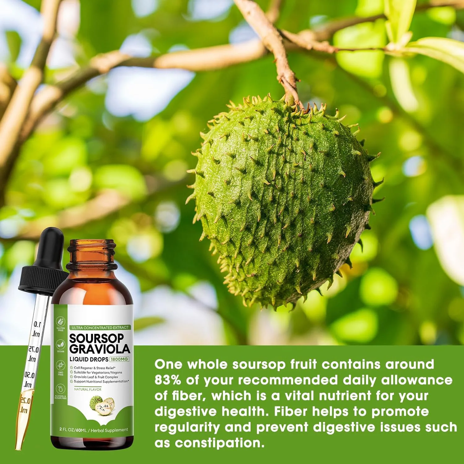 Горячие продажи Soursop листья жидкие капли