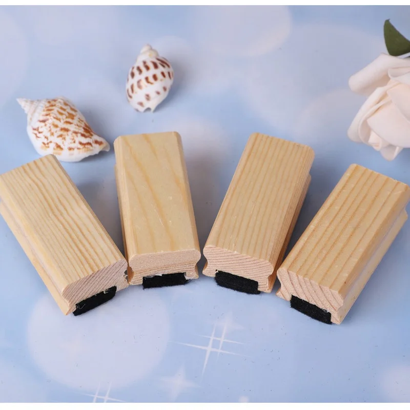 Wooden Chalkboard Mini Eraser Wholesale Blackboard Wood Eraser