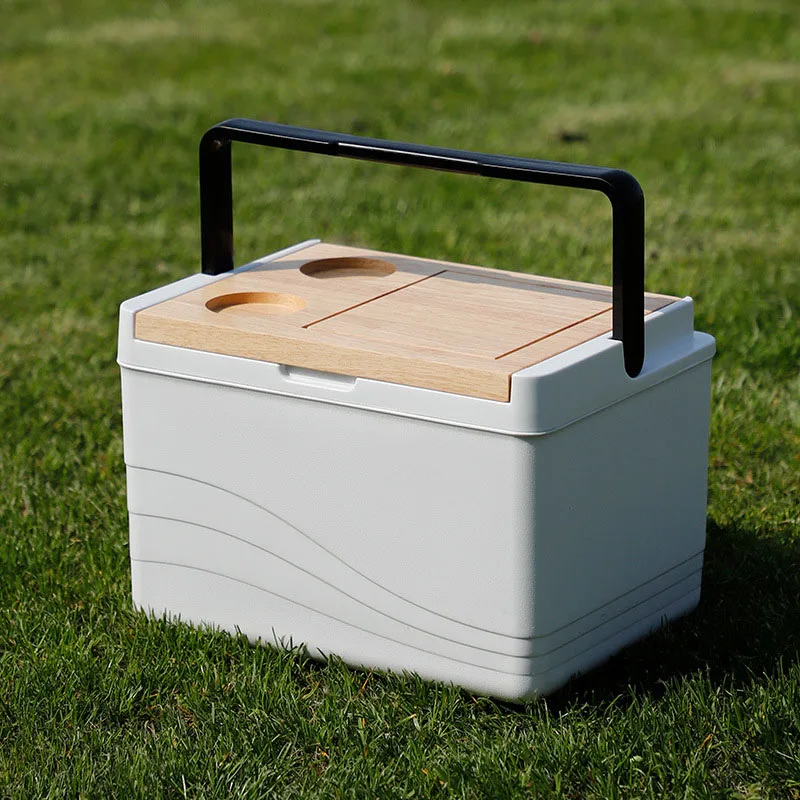 Wholesale Hot Selling 11L Ice Chest Cooler Box Oil Cooler Tube Heat Exchanger Gear Box Oil Cooler With Wooden Lid