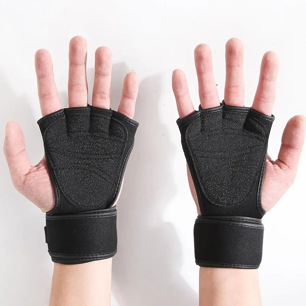 manufacturers comfortable gloves gym adjustable skid resistance sport weightlifting gloves