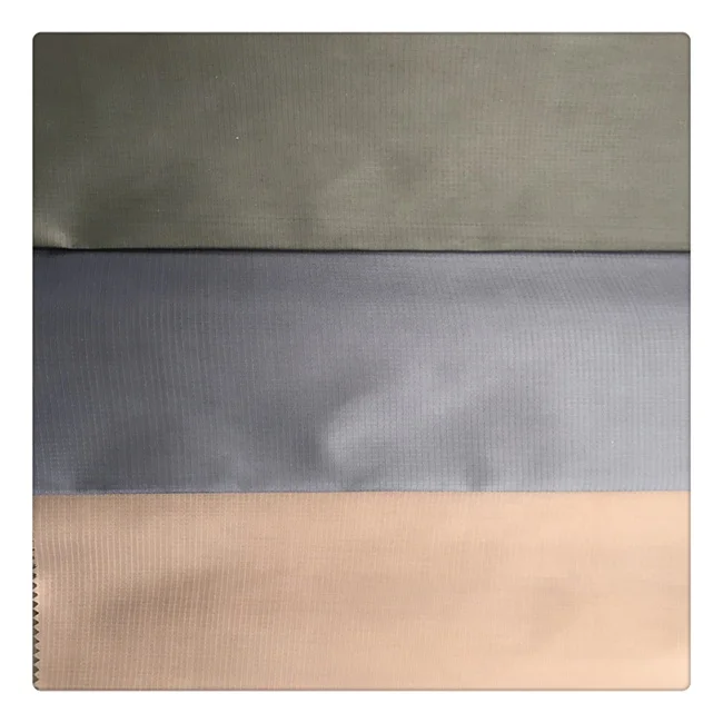 Waterproof 210T Ripstop Bag Lining Polyester Taffeta Fabric Backpack Luggage Fabric