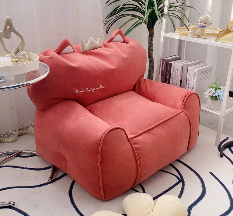 YASITE bean bag small lovely sofa Velvet sofa