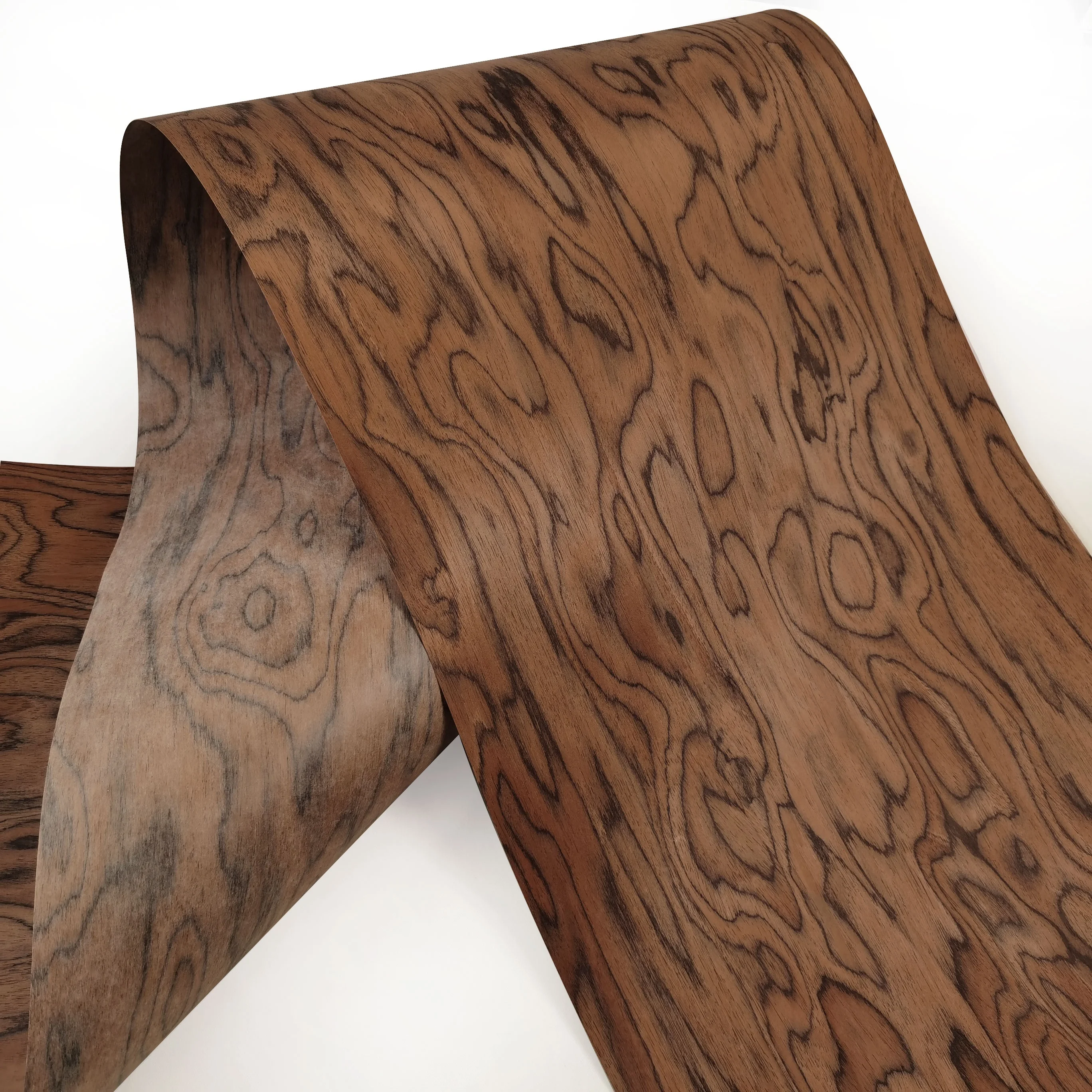 Wholesale Outlet Sales Exterior Engineered Veneer Rubber Wood Sheet Home Decorating Door Wall Floor Colorful Engineered Veneer