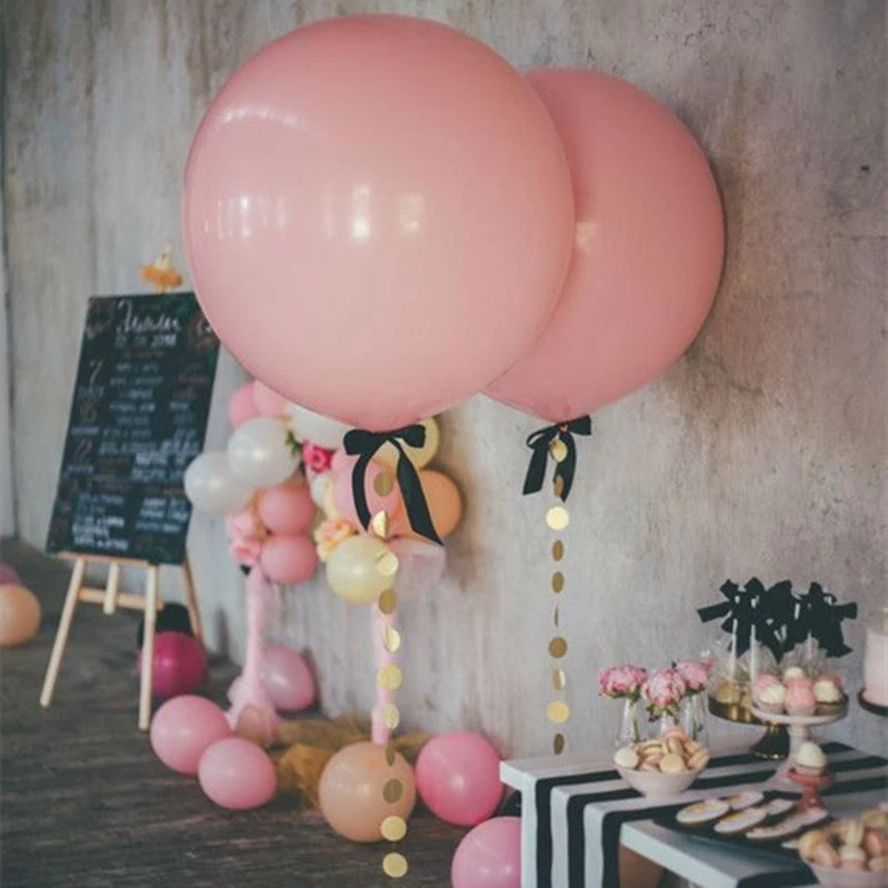 36 inch Super Large Latex Balloons  Festival Wedding Birthday Party Decoration Matte Thicken Ultra Large Helium Latex Balloons