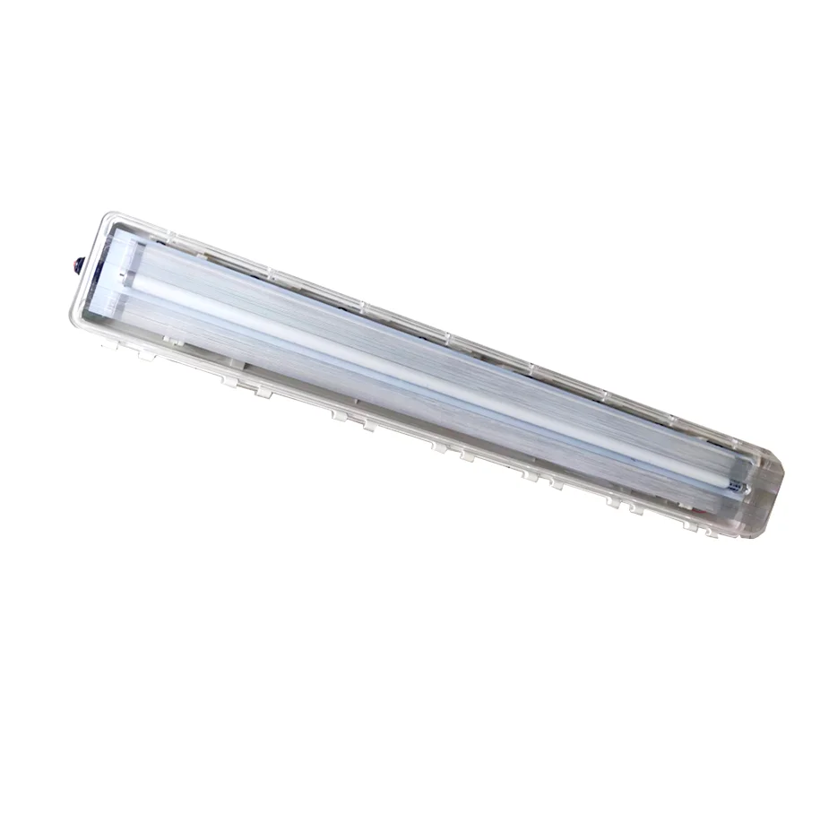 BYS zone 1 zone 2 single tube t8 tubes waterproof anti-explosive hanging fluorescent lighting fixtures