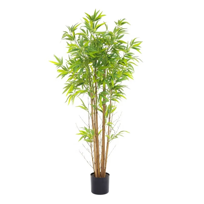 140cm Home decorative lucky artificial bamboo tree plant 7086