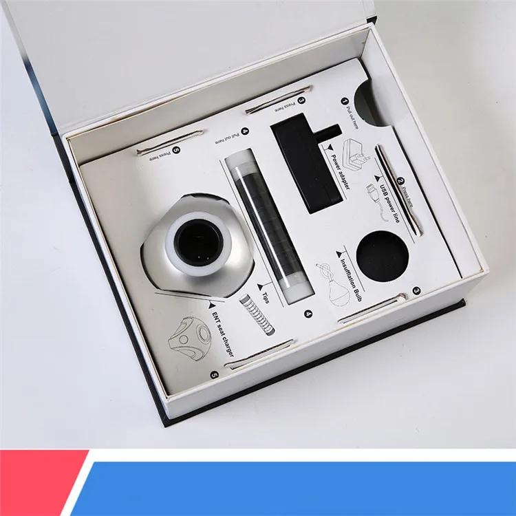 HS-OT10C Chargeable Diagnostic Series Digital Handheld Ophthalmoscope ENT medical otoscope