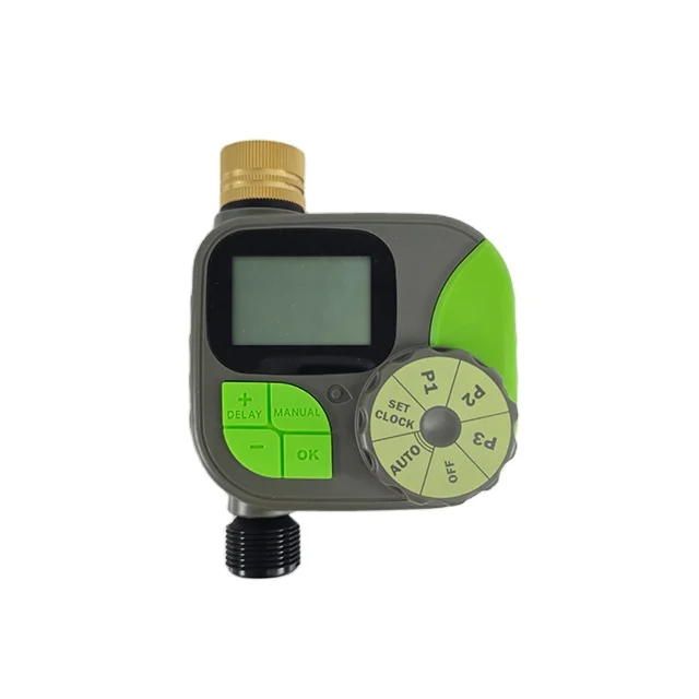 Irrigation Water Proof Digital 1 Zone Control Electric Garden Automatic 3 program Timer