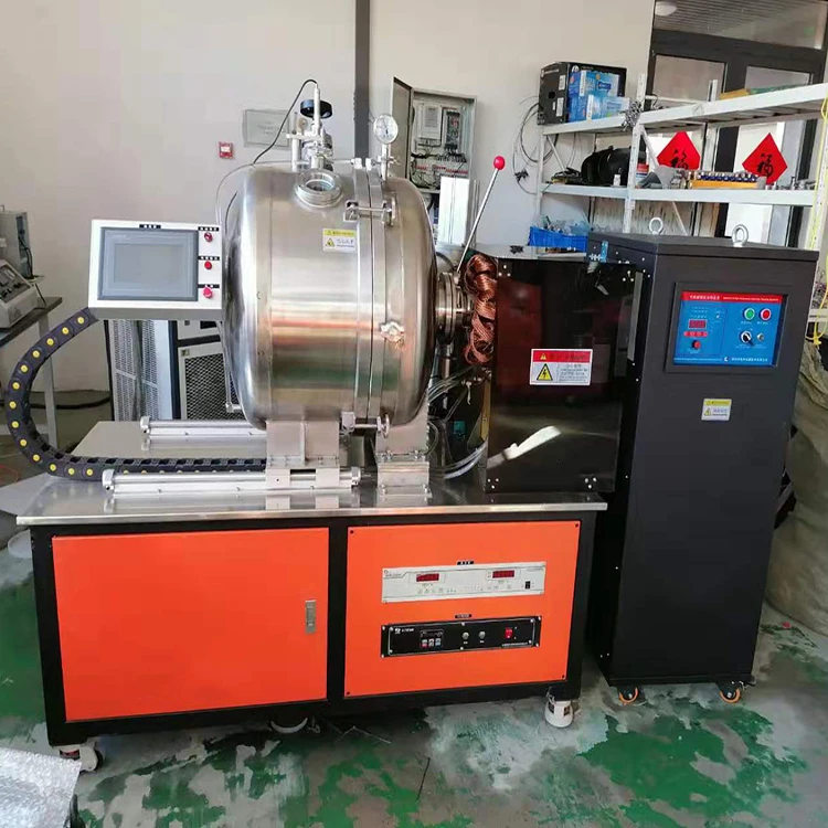 vacuum induction melting furnace with stainless induction furnace for aluminum melting