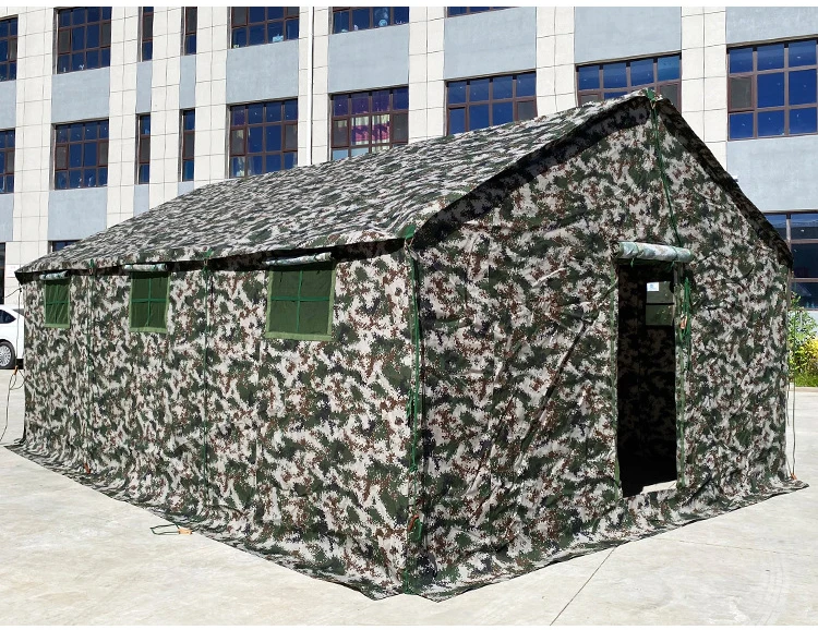 Inflatable Medical Canvas Tent Outdoor Camping Camouflage Shelter Tactical Tents Waterproof Relief Tent