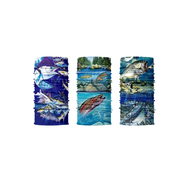 Бесшовная уличная многофункциональная бандана из 100% полиэстера с сублимационной печатью