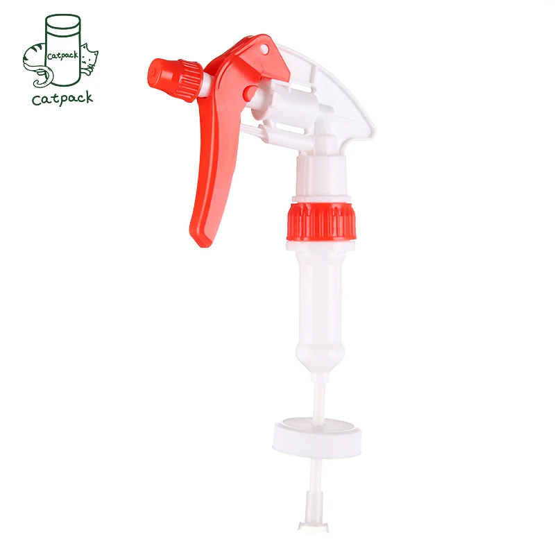 Wholesale Hot Selling Factory Customized 28/400 All Black Trigger Sprayer D Type Plastic Chemical Resistant Trigger Sprayer