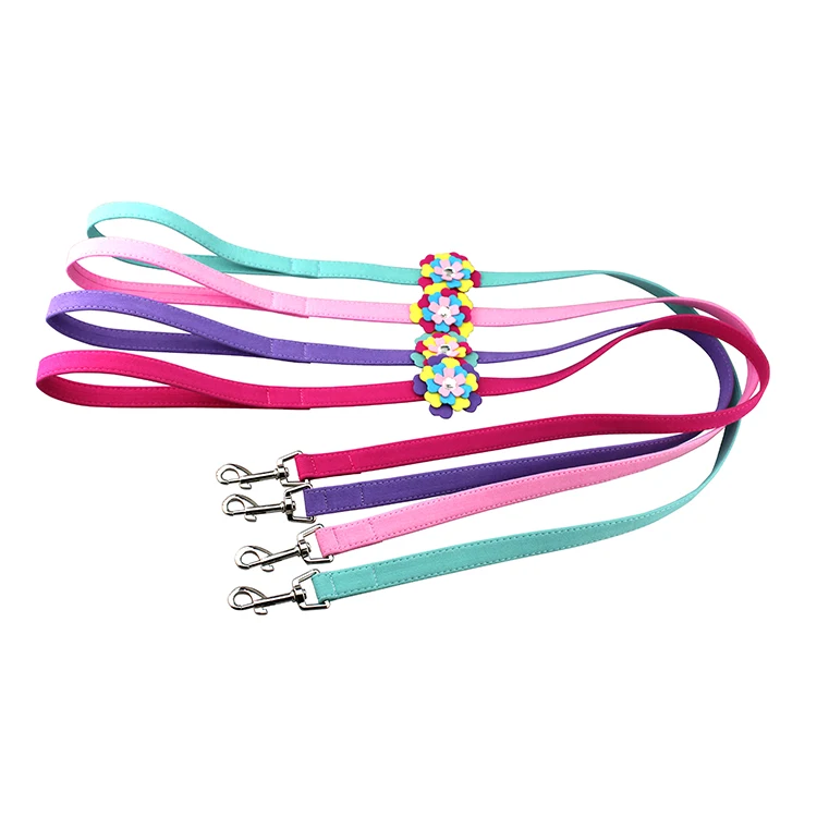 Amazon sells new colorful deerskin pet products, dog collars and belts