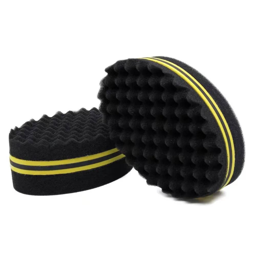Vinne 2024 top ranking product double side hair Twist Sponge foam hair Curling Sponge Brush for Men and Women Hair Wave Sponge