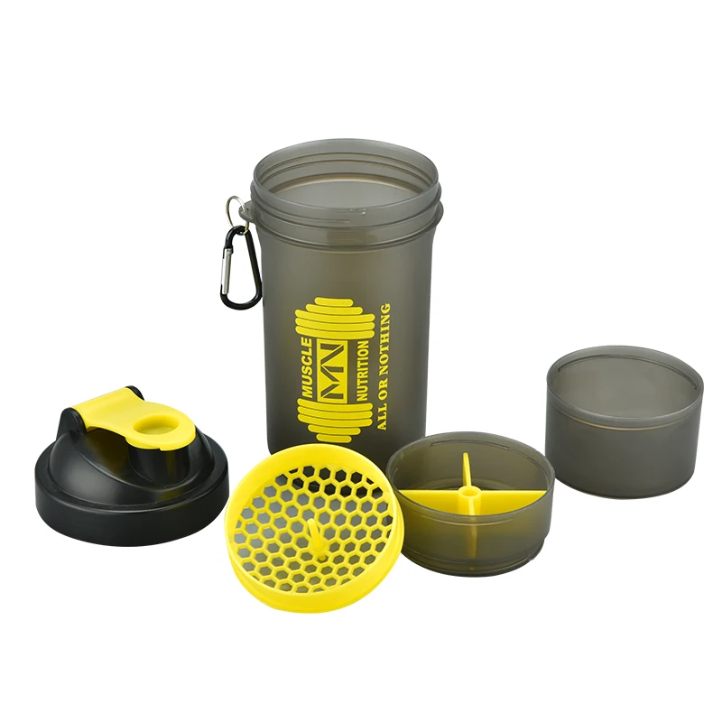 Plastic 600ml Custom Bpa Free 2021 Shake Water Shaker Bottle