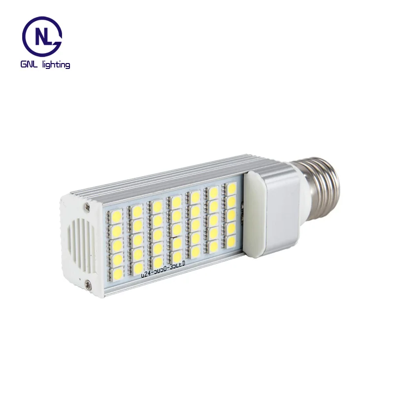 Энергосберегающие ПЛК света g24-2q gx24 g23 e14 e27 светодиодные лампы PL 7 Вт 9 11 12