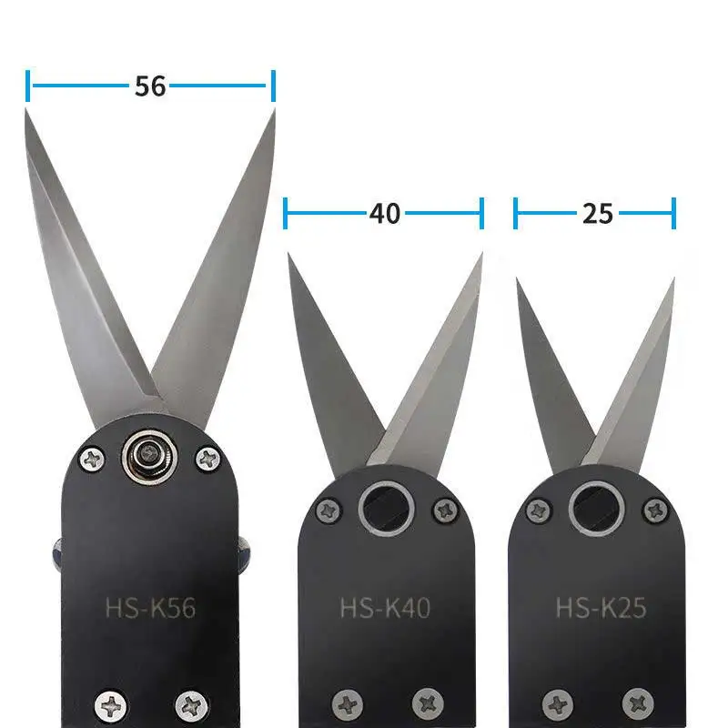 High Speed Pneumatic Tools Pneumatic Scissors for kn95 Mask Machine HS-K25 HS-K40 HS-K56 For Mask Ear Strap Machine