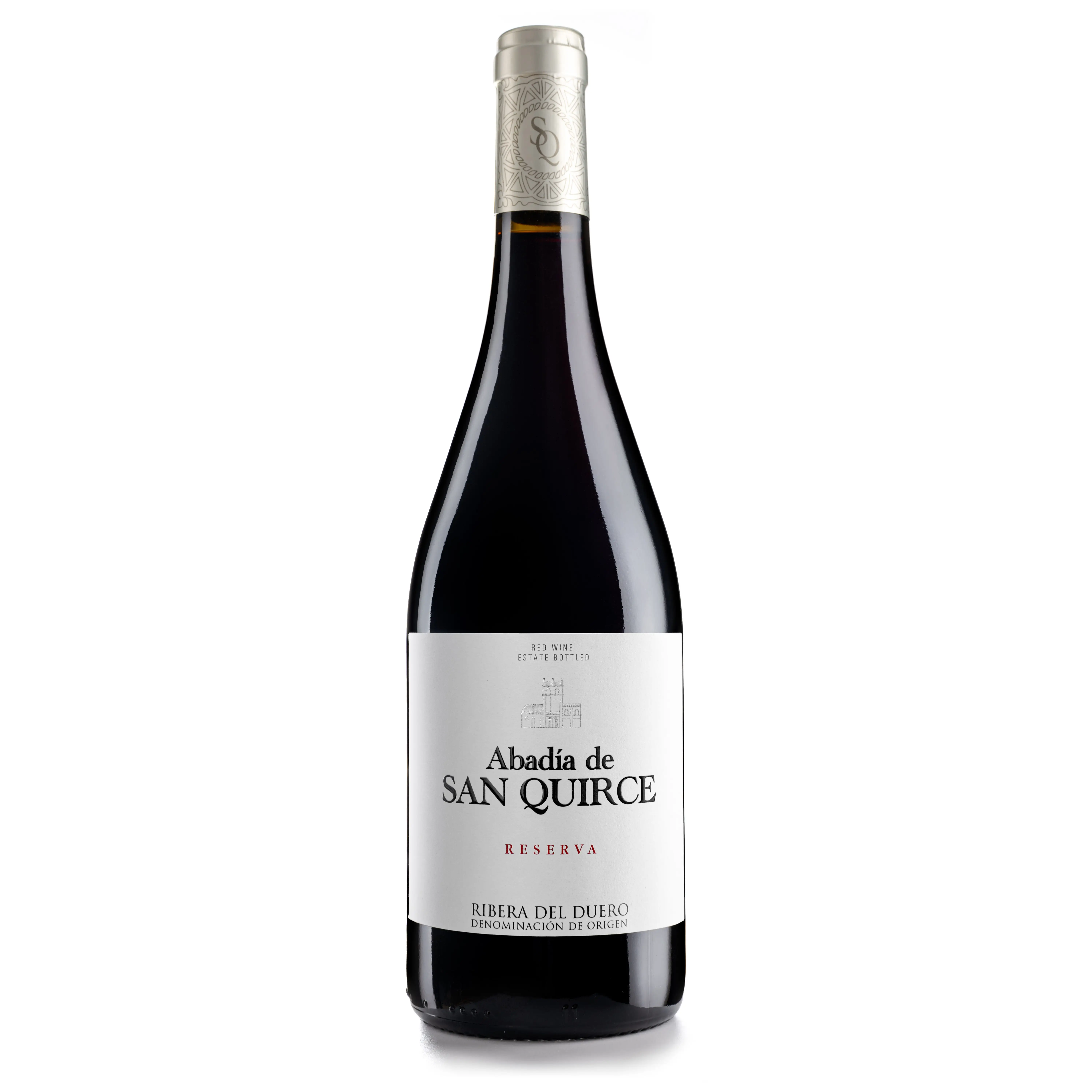 Готовый к отправке испанский красный бар вино RIBERA DEL DUERO ABADIA SAN QUIRCE высокое качество