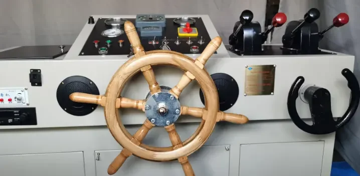 SINO 16-500KNm swing cylinder hydraulic steering gear marine rudder control system console with CE certificate