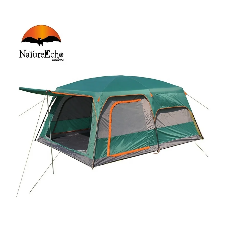 
Best Luxury Huge 6 8 Person Car Roof Screen Waterproof Family House Large Cube Folding Camping Tent For Outdoor 