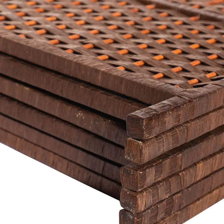 Diamond Weave Fiber Room Divider,6 Panel Room Divider/Screen, Room Dividers and Folding Privacy Screens 6 Panel