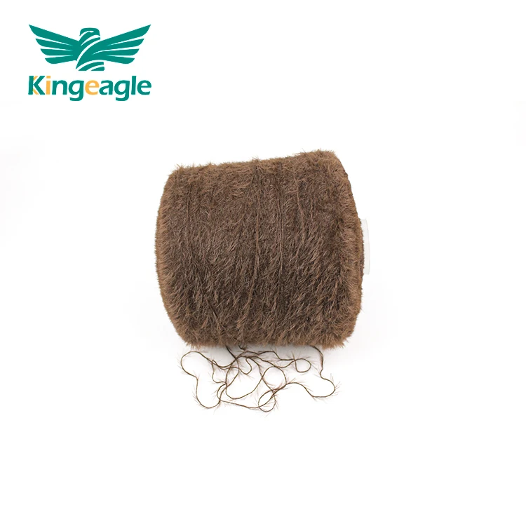 Kingeagle Super Soft Hairy 100% Nylon 2CM Mink Like Feather Yarn