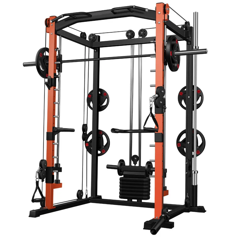Factory Hot Selling Gym Equipment  Multi-Function Power Squat Rack  Power Cage