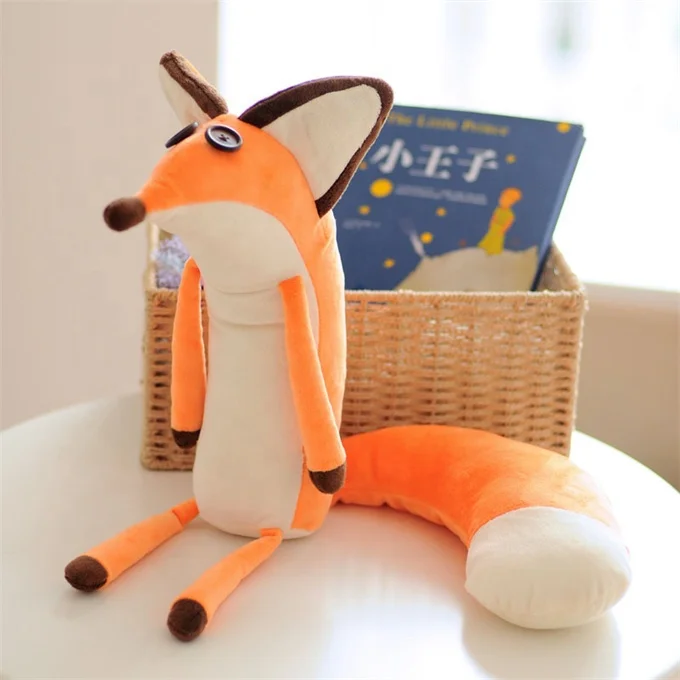 The Little Fox Prince Fox Le Petit Prince Cute Plush Doll Stuffed Animal Plush Puppet Toy