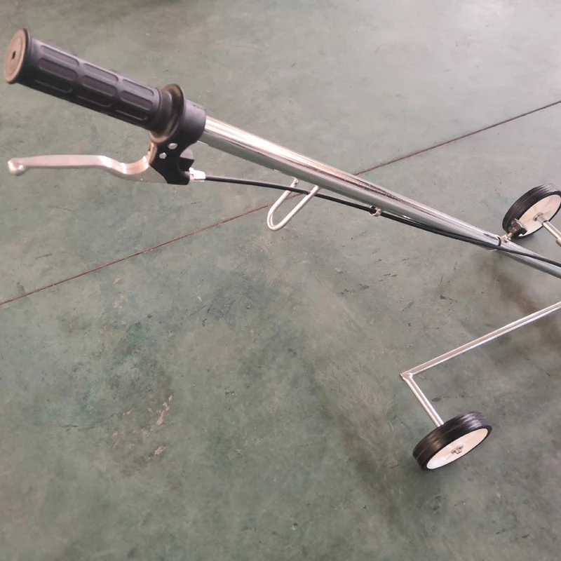 Side striper convenient portable road line marking spray gun ruling machine