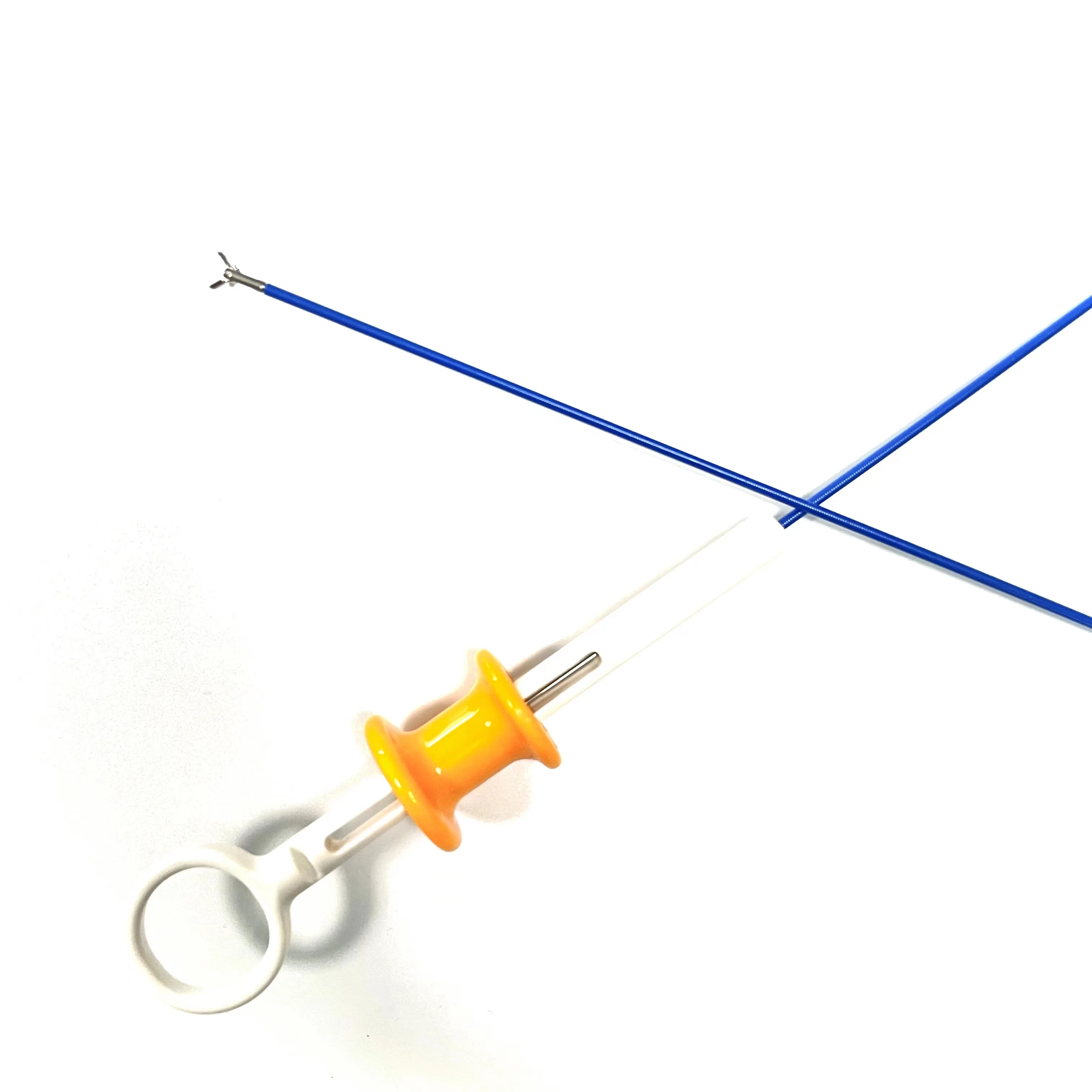 Disposable Biopsy Forceps 3-ring handle with Universal power connection Excellent cutting characteristic