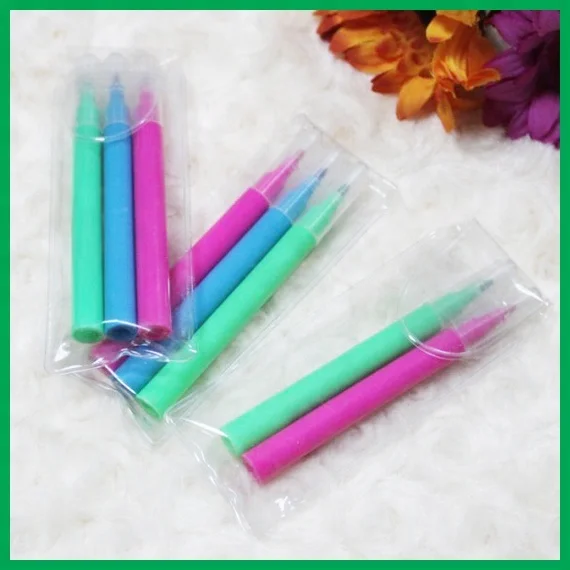 Of 12 Colors Non-toxic Small Art Water Color Brush Pen Stationery Set For Kids