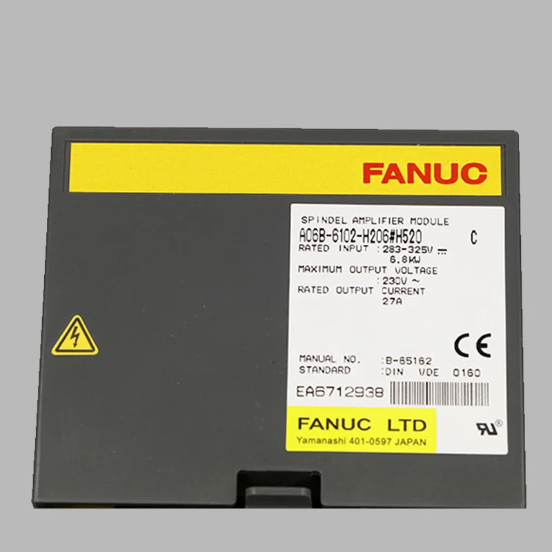 FANUC фрезерный станок цифрового управления системы запасных частей Сервоусилитель A06B-6102-H206 #