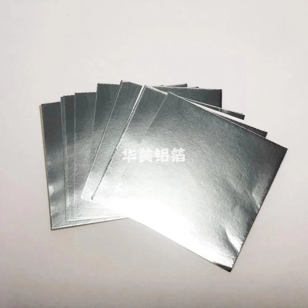 
Aluminum foil paper 50pcs/box of Silver Square Aluminum Foil for Tobacco Hookah Pipe High Quality 