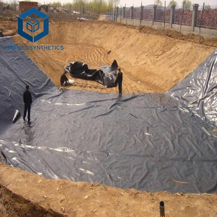 HDPE 1mm Thick Geomembrane for Dam Construction in Zimbabwe
